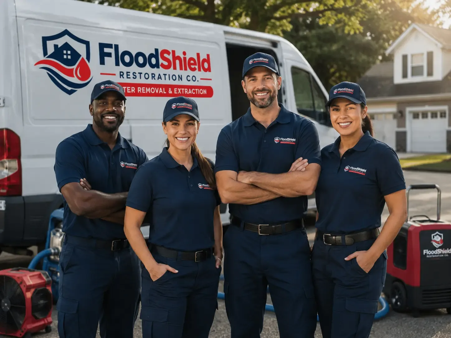 Flood Damage Restoration company in Grassflat, PA
